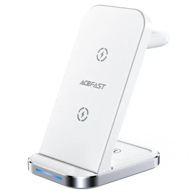 Бездротовий зарядний пристрій Acefast E15 3in1 15W White