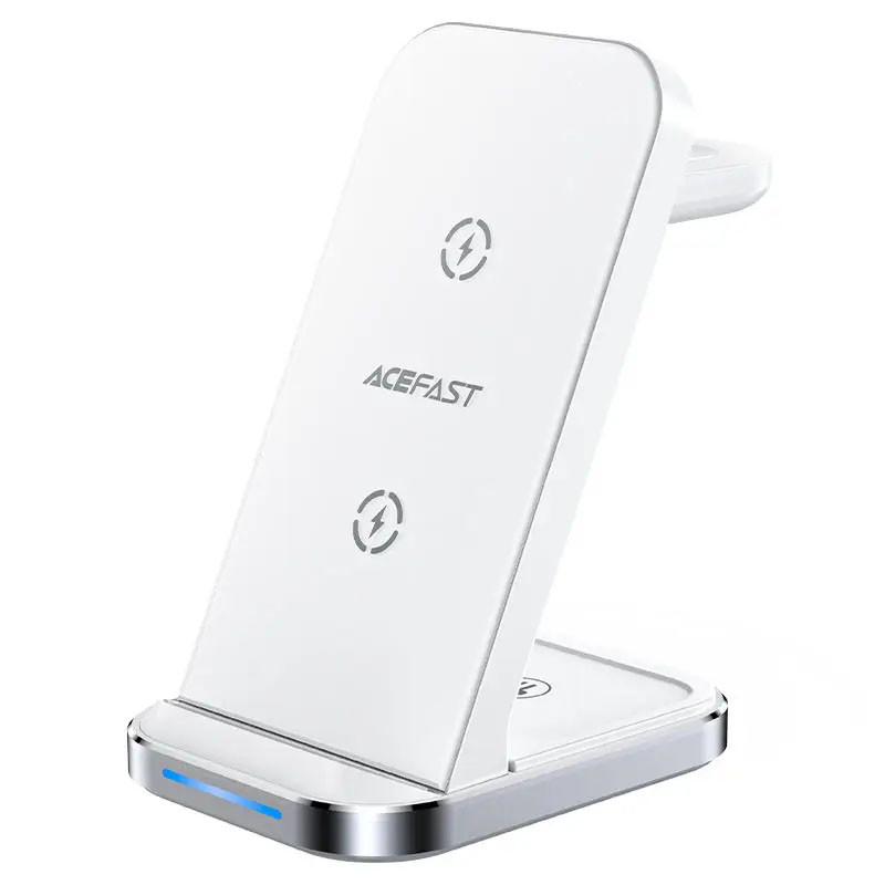 Бездротовий зарядний пристрій Acefast E15 3in1 15W White