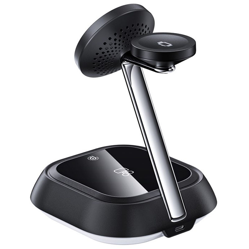 Бездротовий зарядний пристрій Acefast E16 3in1 22.5W Black