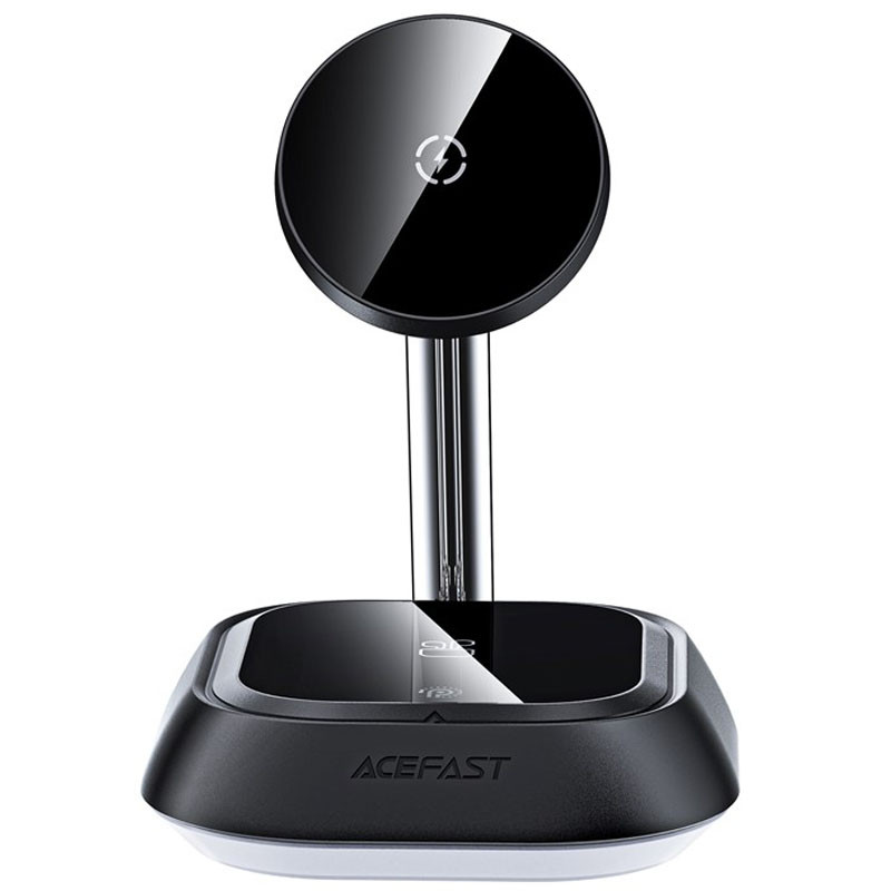 Бездротовий зарядний пристрій Acefast E16 3in1 22.5W Black