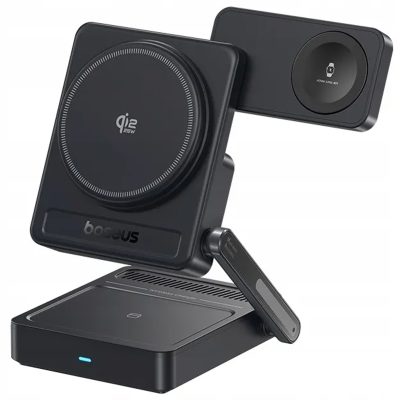 БЗП Baseus PicoGo AF21 Portable 3in1 35W Qi2.2 (E02054) Cosmic Black