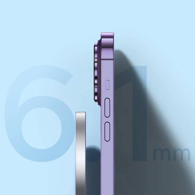 Бездротовий зарядний пристрій Baseus Simple Mini3 Magnetic Wireless Charger 15W (CCJJ0400)