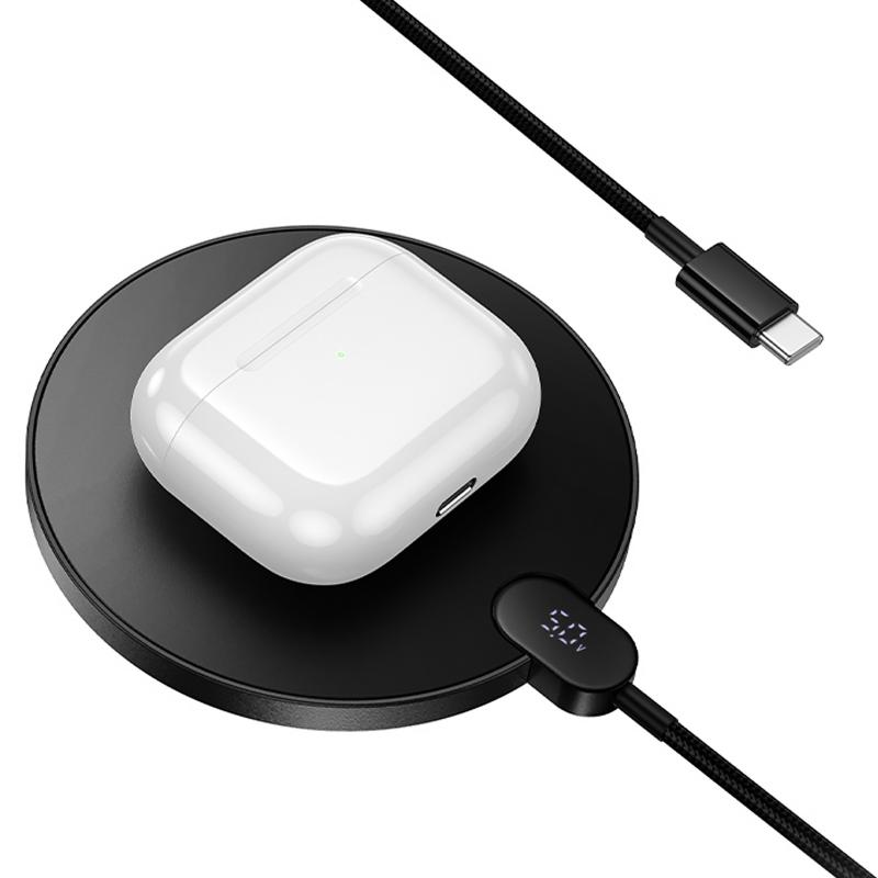 Бездротовий зарядний пристрій Hoco CW62 Peak 15W Black
