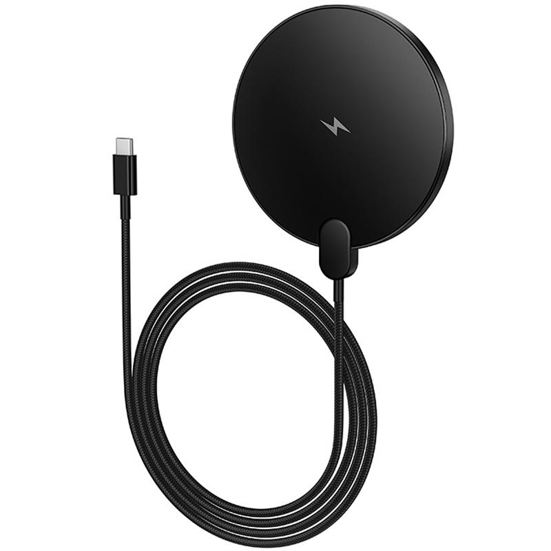 Бездротовий зарядний пристрій Hoco CW62 Peak 15W Black