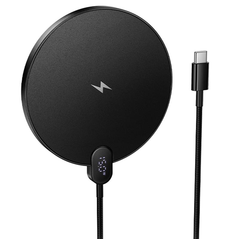 Бездротовий зарядний пристрій Hoco CW62 Peak 15W Black