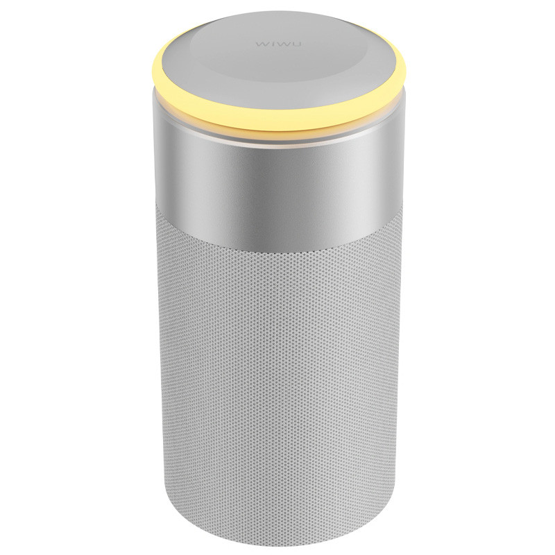 Бездротовий зарядний пристрій WIWU W022 3in1 15W + Bluetooth Speaker 5W White