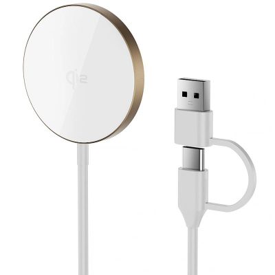 БЗП WIWU Wi-W029 MagCircle Qi2 15W Gold