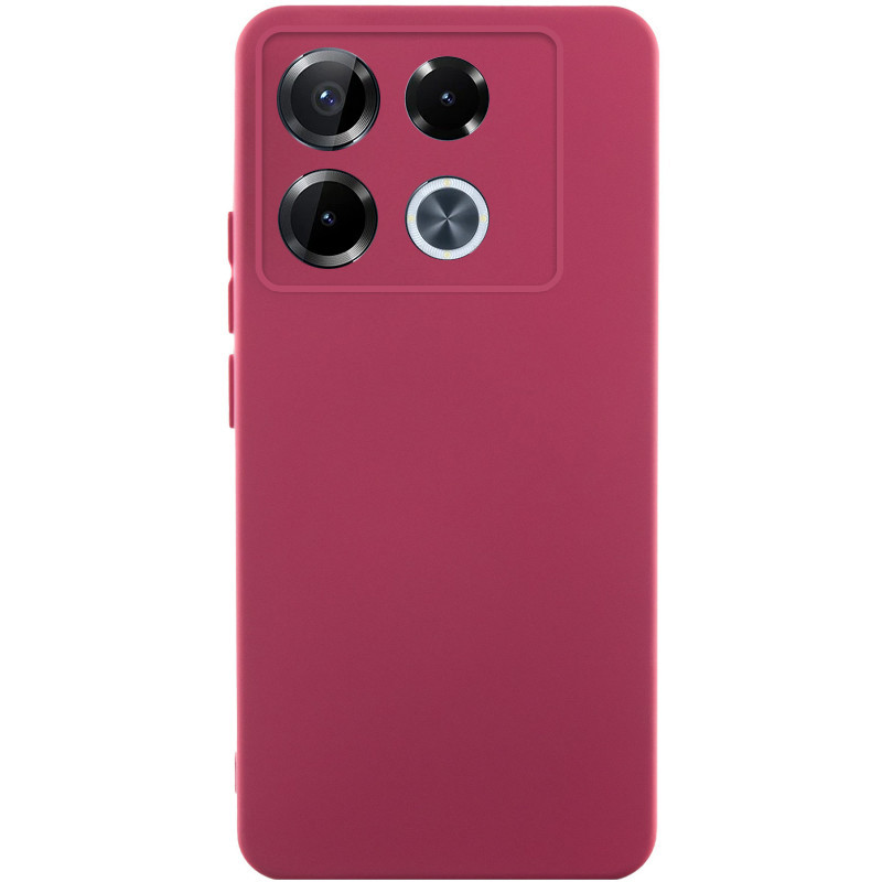 Чохол TPU GETMAN Liquid Silk Full Camera для Infinix Note 40 Pro 4G