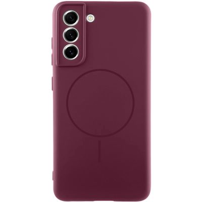 Чохол Silicone Cover Lakshmi Full Camera (AA) with Magnetic Fit для Samsung Galaxy S21 FE