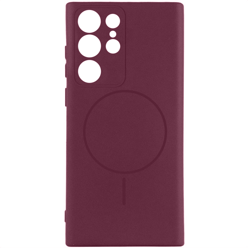 Чохол Silicone Cover Lakshmi Full Camera (AA) with Magnetic Fit для Samsung Galaxy S23 Ultra