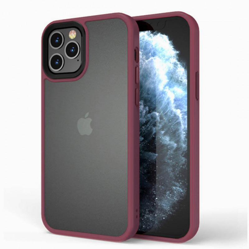 TPU + PC чохол Metal Buttons для Apple iPhone 13 Pro (6.1″)