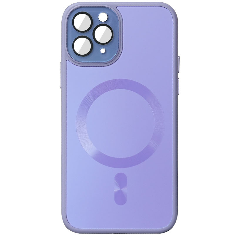 Чохол TPU + Glass Sapphire Midnight with Magnetic Fit для Apple iPhone 12 Pro Max (6.7″)