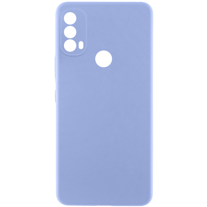 Чохол TPU GETMAN Liquid Silk Full Camera для Motorola Moto E40