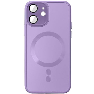 Чохол TPU + Glass Sapphire Midnight with Magnetic Fit для Apple iPhone 12 (6.1″)