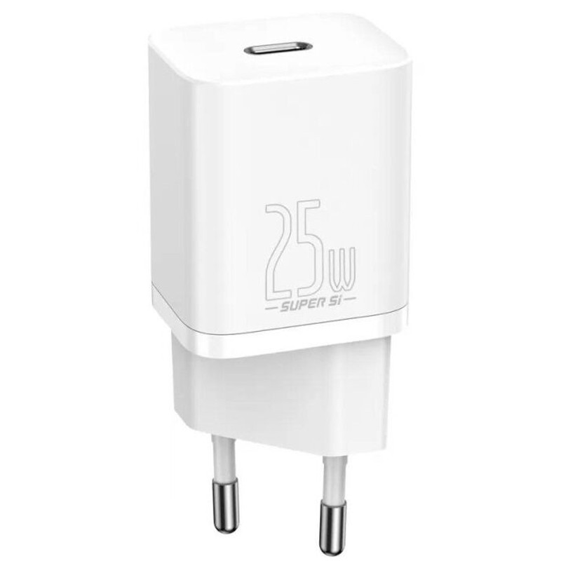 Мережевий зарядний пристрій Baseus Super Si Quick Charger PD 25W (1×USB-C) (CCSP)