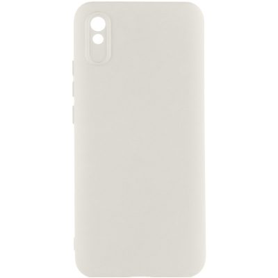 Чохол Silicone Cover Lakshmi Full Camera (AAA) для Xiaomi Redmi 9 А Білий / White