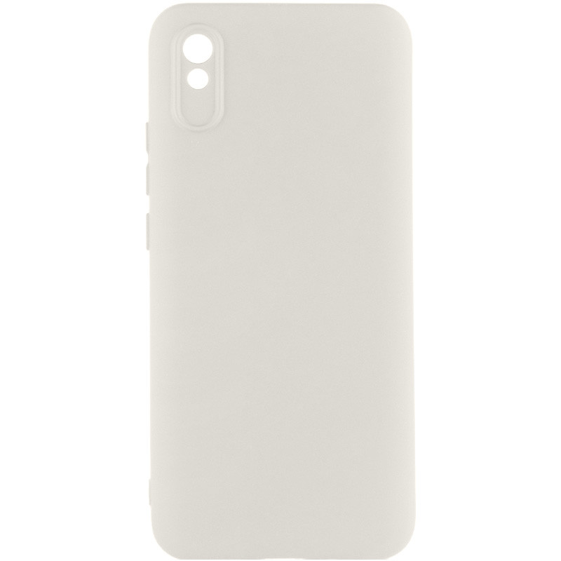 Чохол Silicone Cover Lakshmi Full Camera (AAA) для Xiaomi Redmi 9 А Білий / White