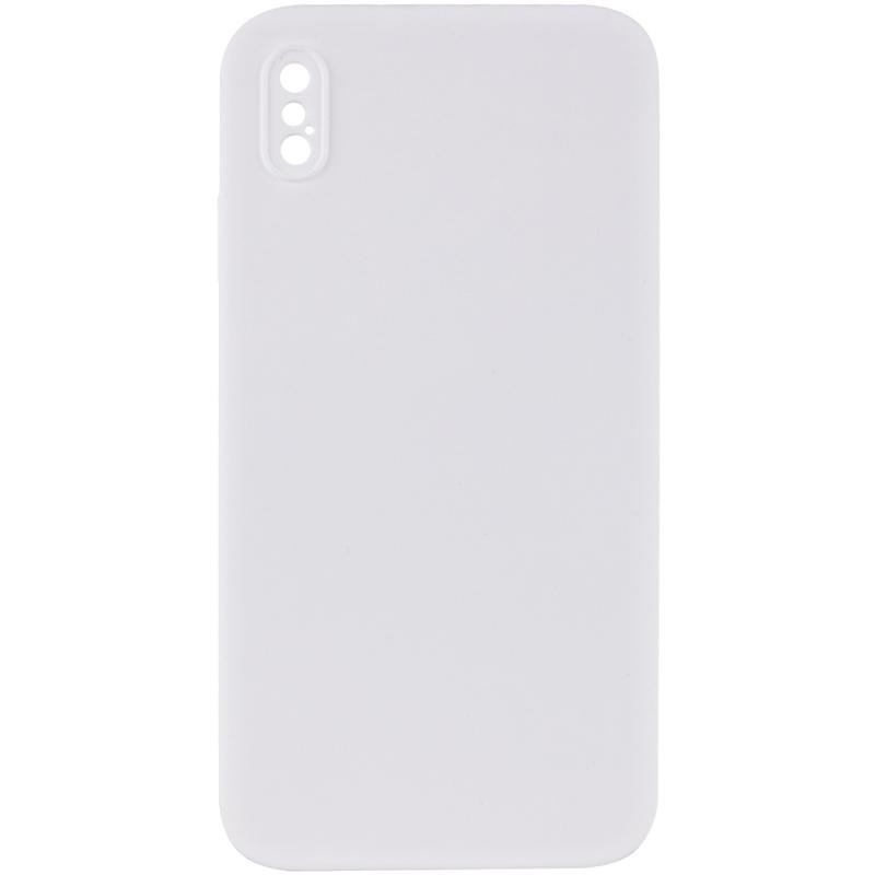 Чохол Silk Square Full Camera Protective (AA) NO LOGO для Apple iPhone X / XS (5.8")