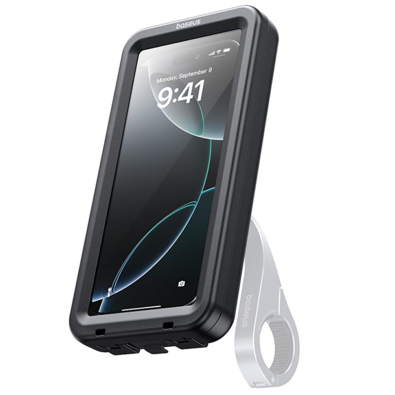 Вело- мото-кейс для смартфону Baseus PrimeTrip VB1 RainShield 6.9" (C0013D) Cosmic Black