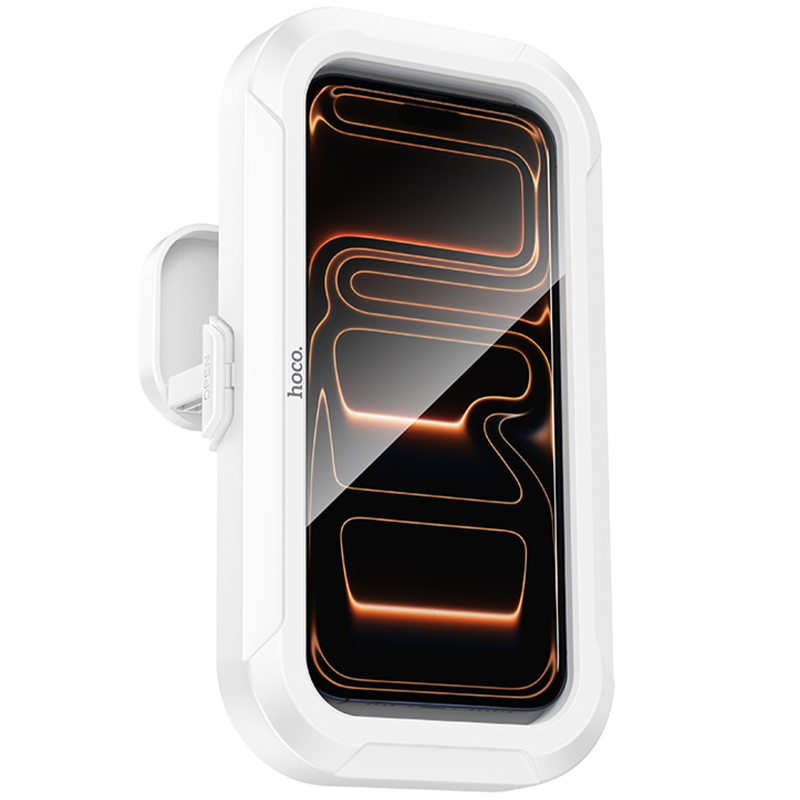 Водонепроникний тримач Hoco HD16 Wave настінний White