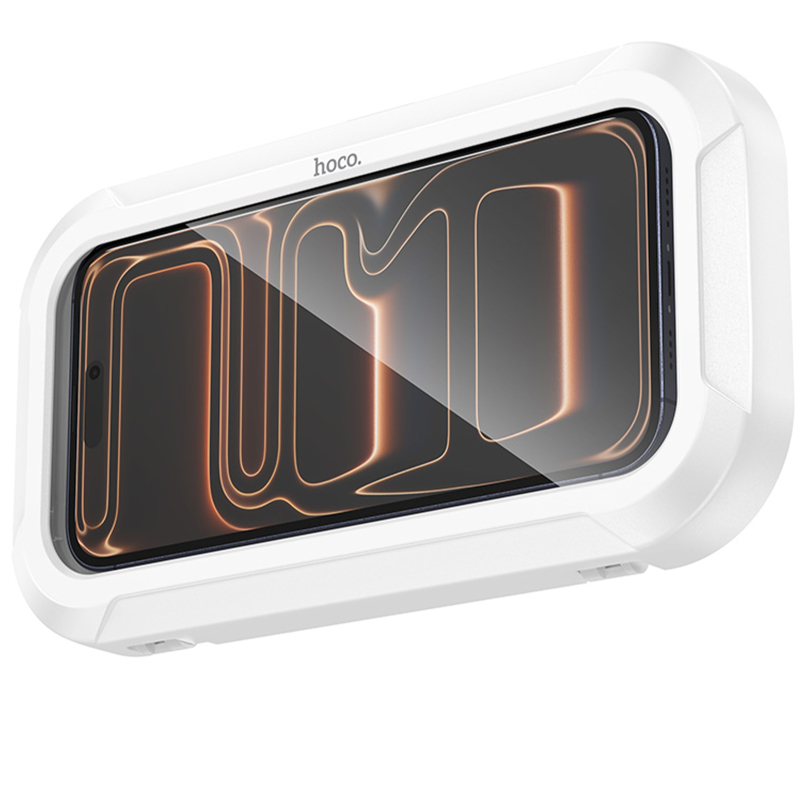 Водонепроникний тримач Hoco HD16 Wave настінний White