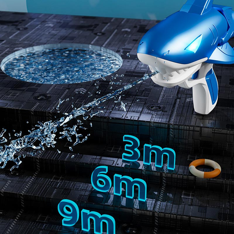 Водяний акумуляторний пістолет Shark Water Gun 185-68 (300ml) with lithium battery