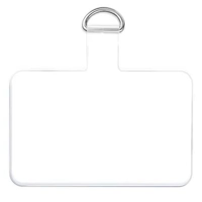 Вставка TPU широкая під шнурок Clear