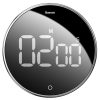 Годинник з таймером Baseus Heyo (магитное крепление) Чорний