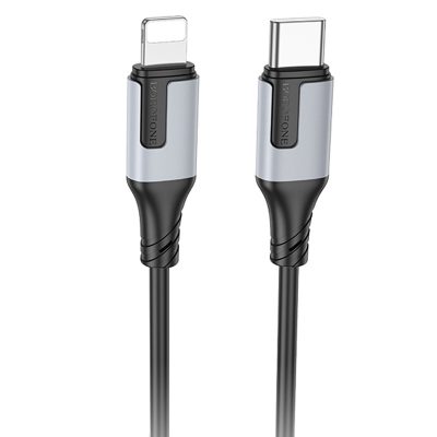 Дата кабель Borofone BX101 Creator USB-C → Lightning 27W (1 м) Black