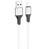 Дата кабель Hoco X86 Spear USB to Lightning (1m) White
