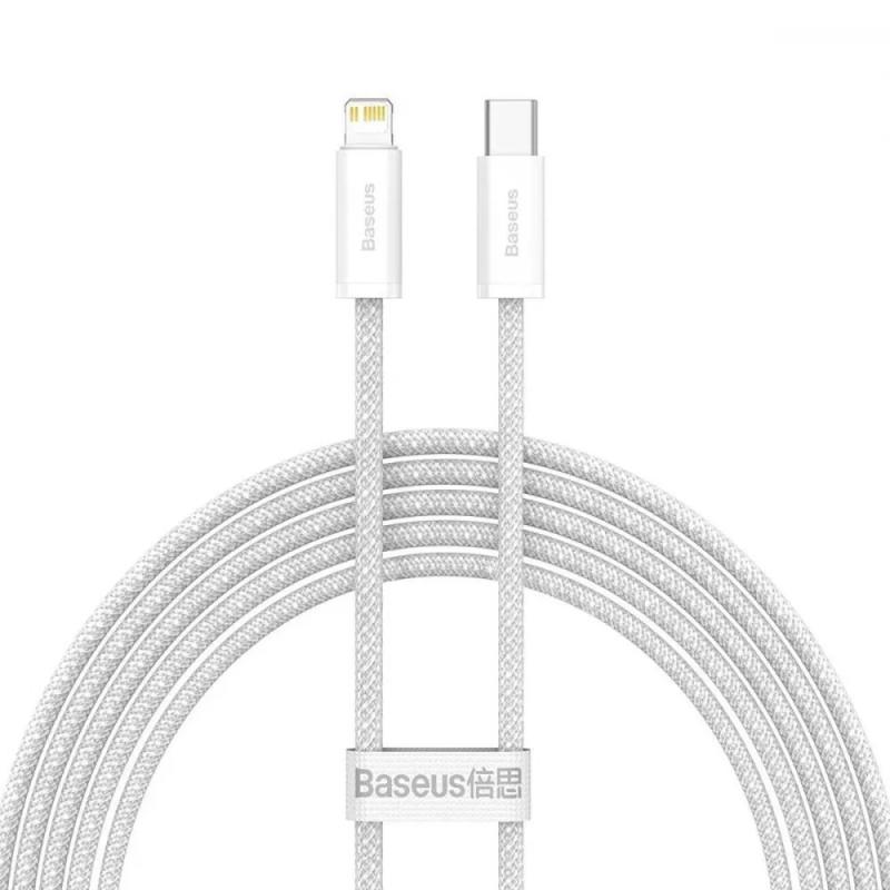 Дата кабель Baseus Dynamic Series USB-C → Lightning 20W (2 м) (CALD0001) White