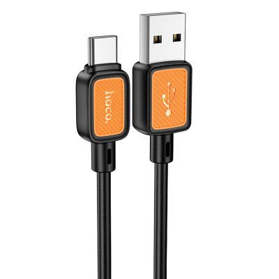 Дата кабель Hoco X108 Benefit USB to USB-C 3 А (1 м) Black