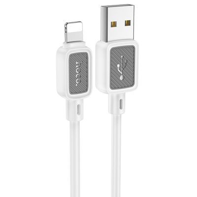 Дата кабель Hoco X108 Benefit USB to Lightning 2.4 А (1 м)