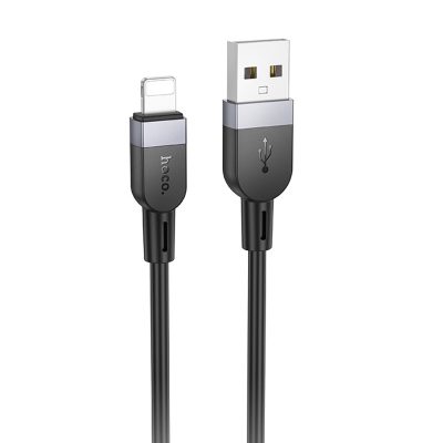 Дата кабель Hoco X109 Energy silicone USB to Lightning (2 м) Black