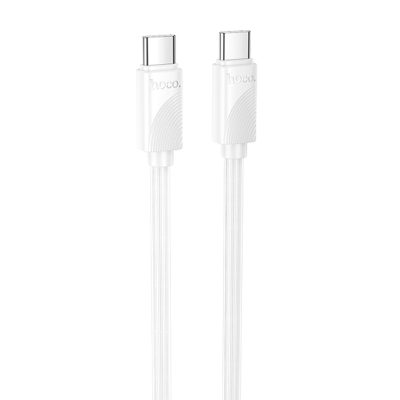 Дата кабель Hoco X114 Energy Type-C to Type-C 60W (1m) White