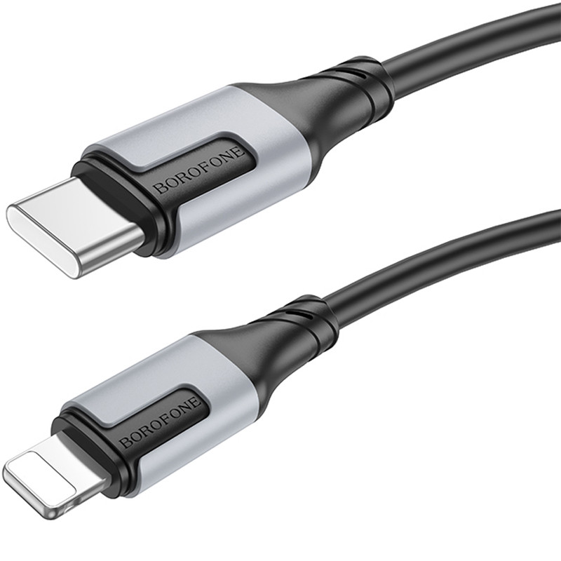 Дата кабель Borofone BX101 Creator USB-C → Lightning 27W (1 м) Black