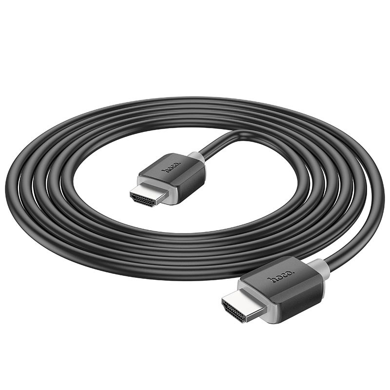 Дата кабель Hoco US08 HDTV 2.0 male to male 4K HD (3 м) Black