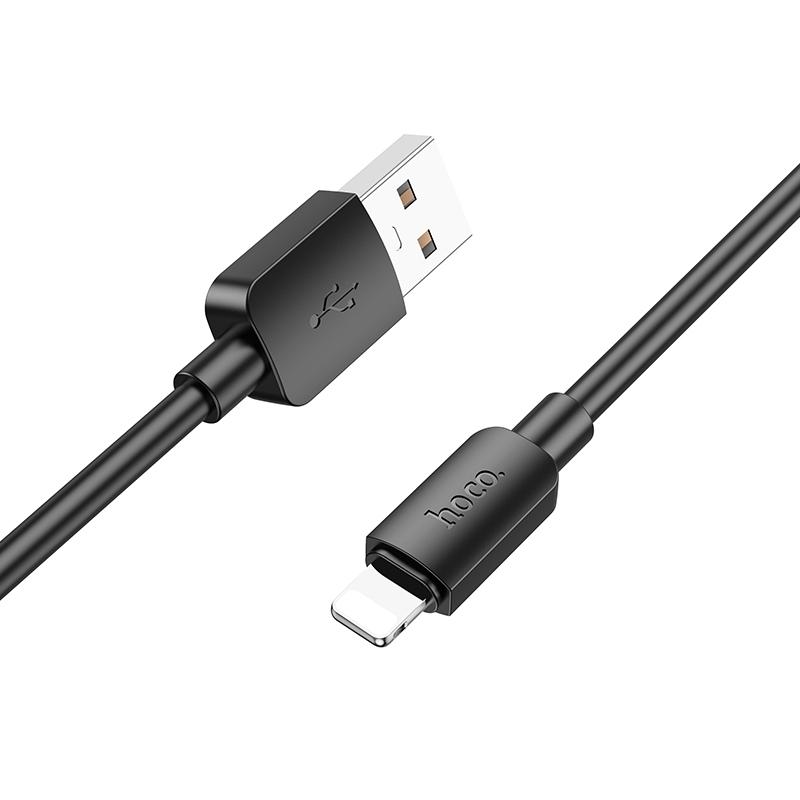 Дата кабель Hoco X96 Hyper USB to Lightning 12W (0.25 м) Black