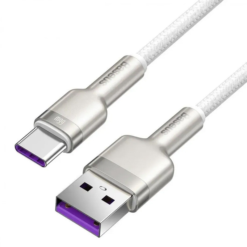 Дата кабель Baseus Cafule Metal USB to USB-C 66W (1 м) (CAKF00010)