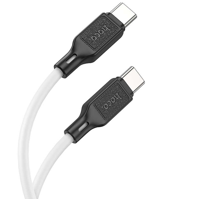 Дата кабель Hoco X90 Cool silicone USB-C → USB-C 60W (1 м)