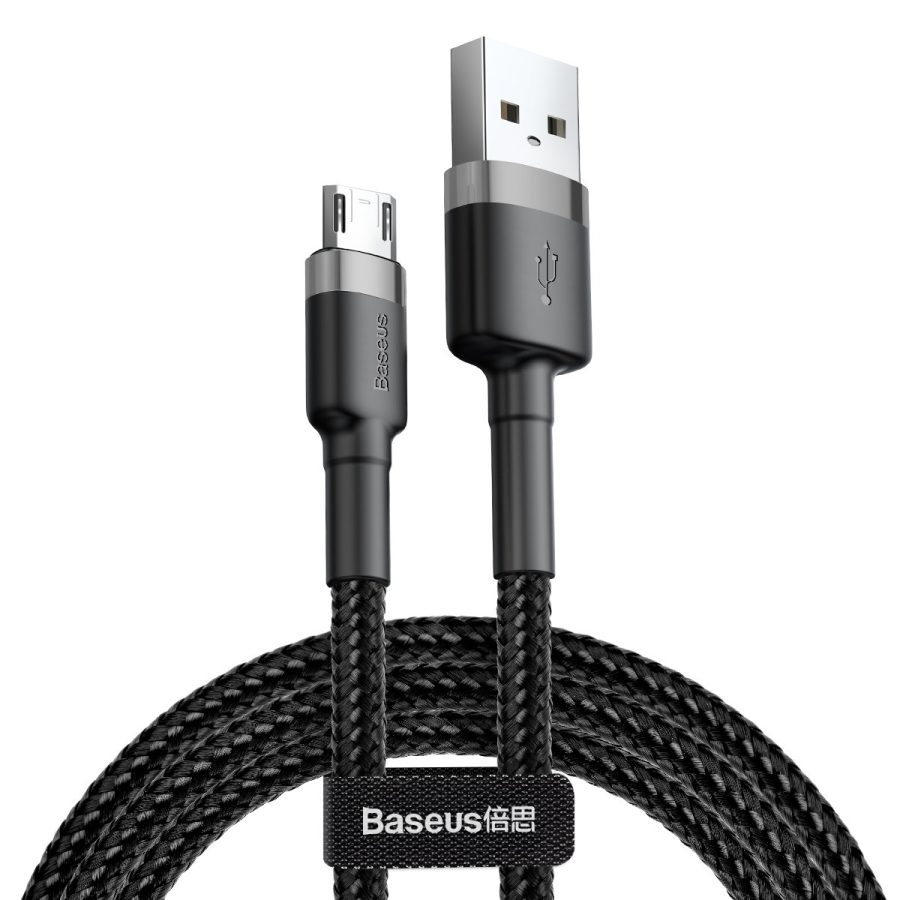 Дата кабель Baseus Cafule USB to Micro-USB Cable 1.5 А (2 м) (CAMKLF-C)