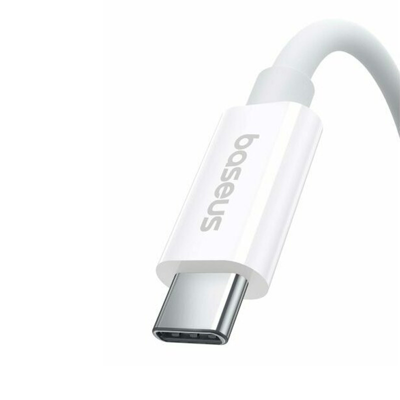 Дата кабель Baseus Superior 2 USB4 Full-Function USB-C → USB-C 240W (1.8 м) (P10365200211-05) Moon White