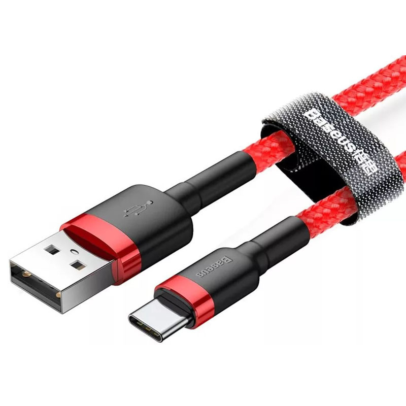 Дата кабель Baseus Cafule USB to USB-C Cable 2 А (2 м) (CATKLF-C)
