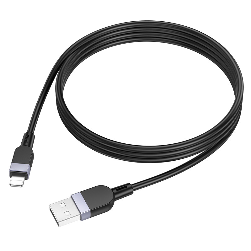 Дата кабель Hoco X109 Energy silicone USB to Lightning (1 м) Black