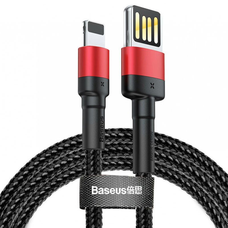 Дата кабель Baseus Cafule USB to Lightning Special Edition 2.4 А (1 м) (CALKLF-G)