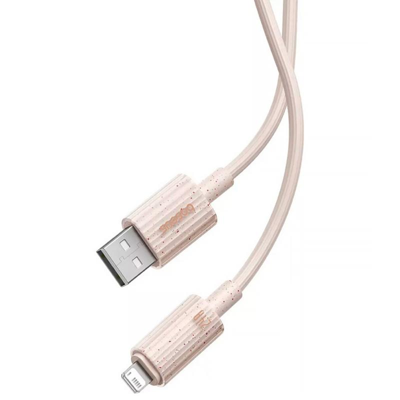 Дата кабель Baseus Habitat Series Fast Charging USB-C → Lightning 20W (2 м) (P10360201) Wheat Pink