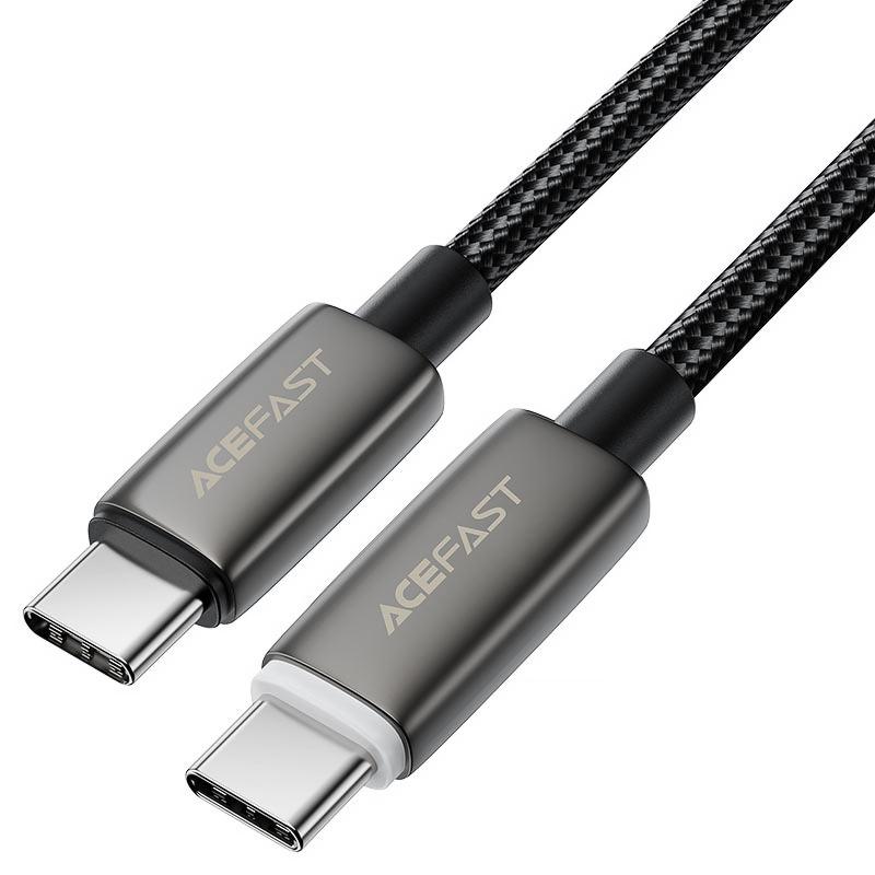 Дата кабель Acefast C23-03 USB-C → USB-C 60W (1.2 м) Black