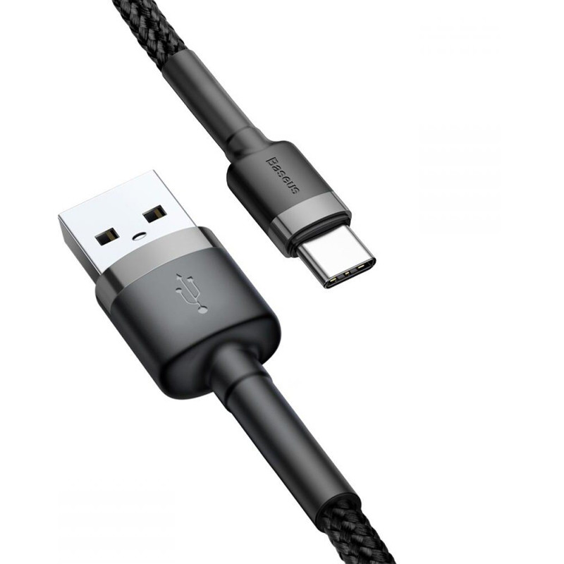 Дата кабель Baseus Cafule USB to USB-C Cable 2 А (2 м) (CATKLF-C)