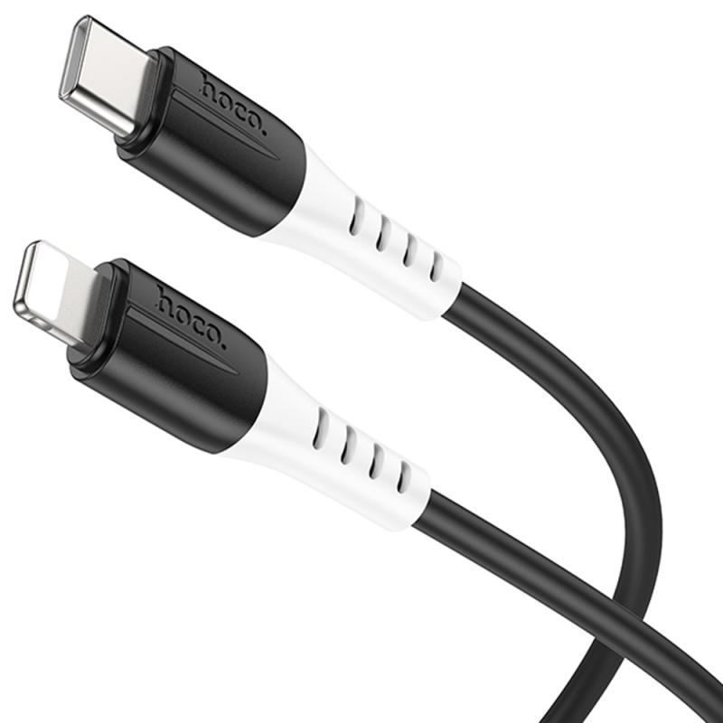 Дата кабель Hoco X82 Silicone USB-C → Lightning 20W (1 м)