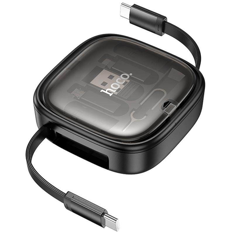 Дата кабель Hoco U140 with cable set 5in1 60W (0.95 м) Black